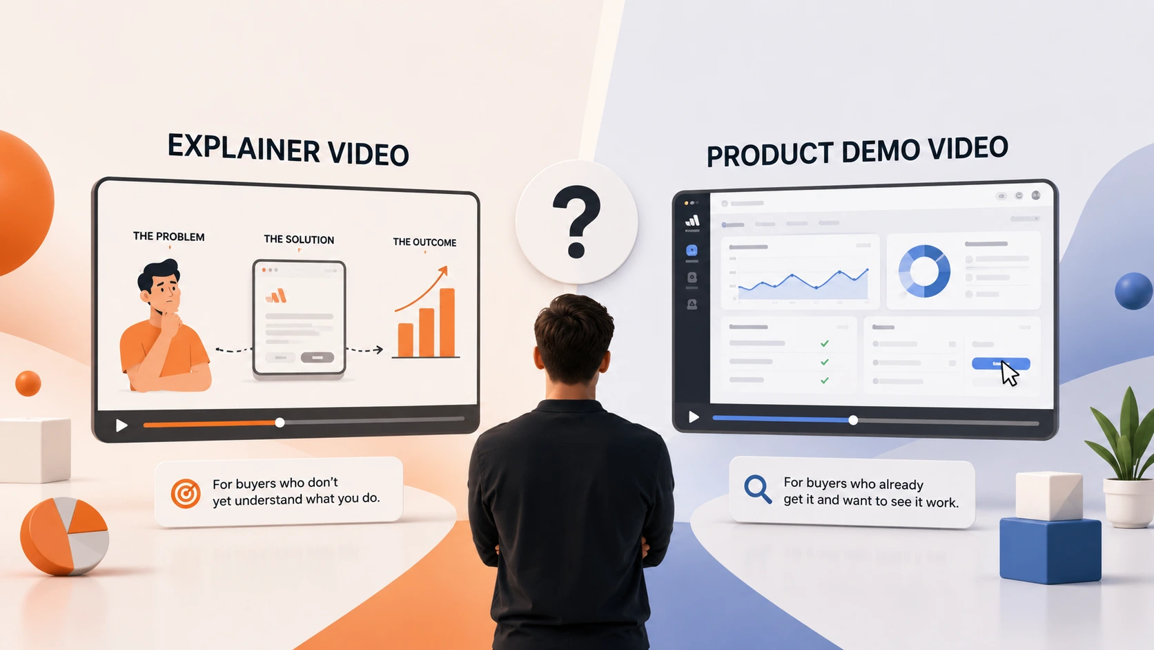 Explainer Video vs Product Demo Video: Which One Your SaaS Actually Needs