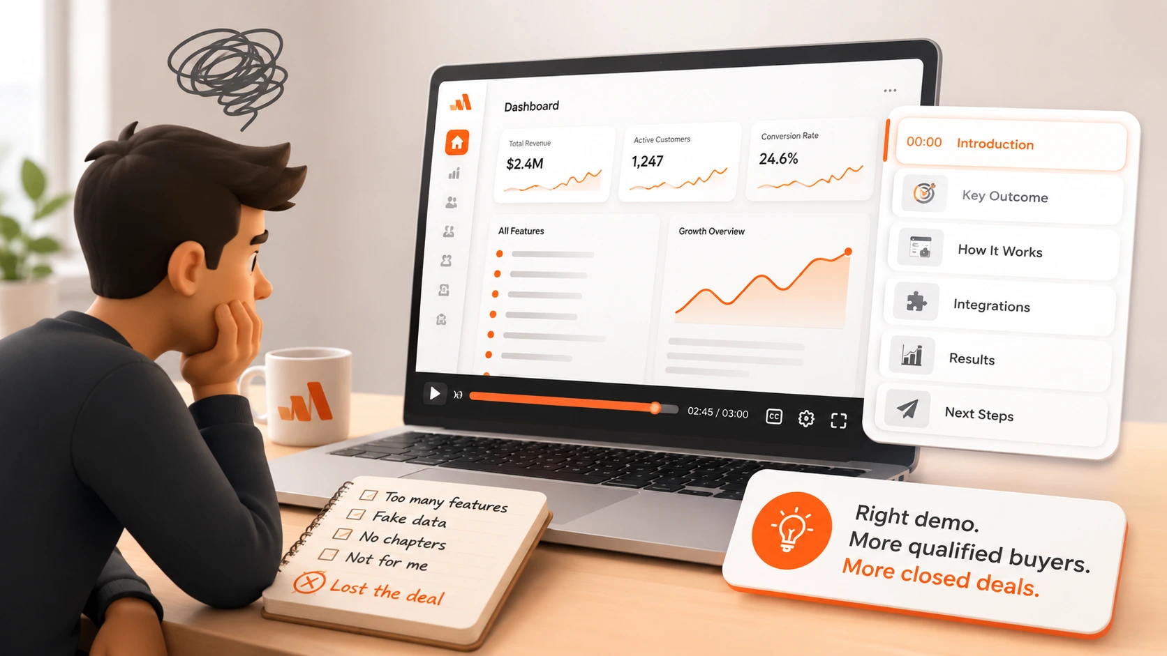 Why Your Product Demo Video is Losing Deals (and How to Fix it)